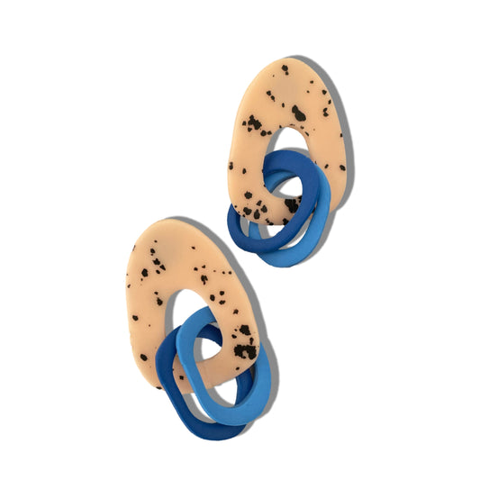 LU EARRINGS BLUE